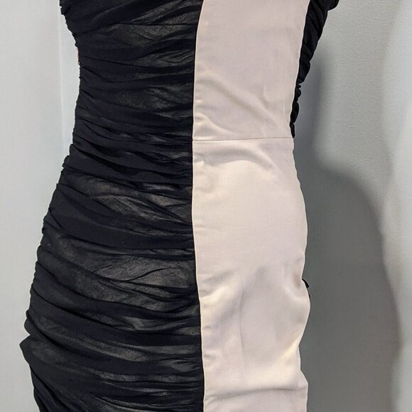 COS Women's Strapless Dress Ruched Detail |  Sizes 4 and 6 - Picture 4 of 10